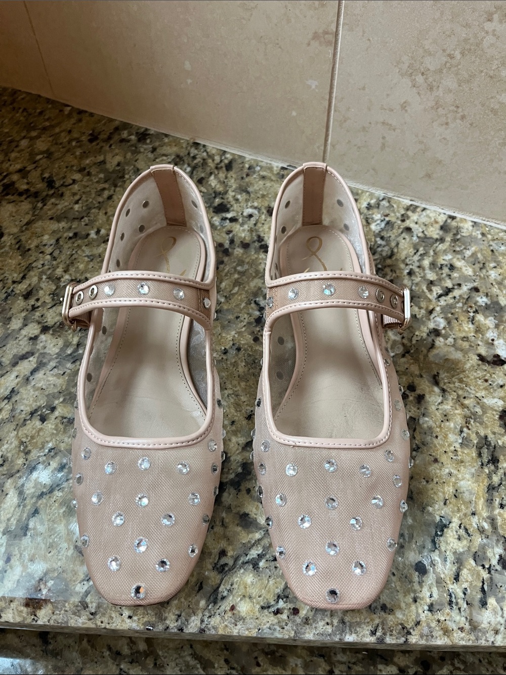 Sam Edelman Rhinestone Michaela Mary Jane